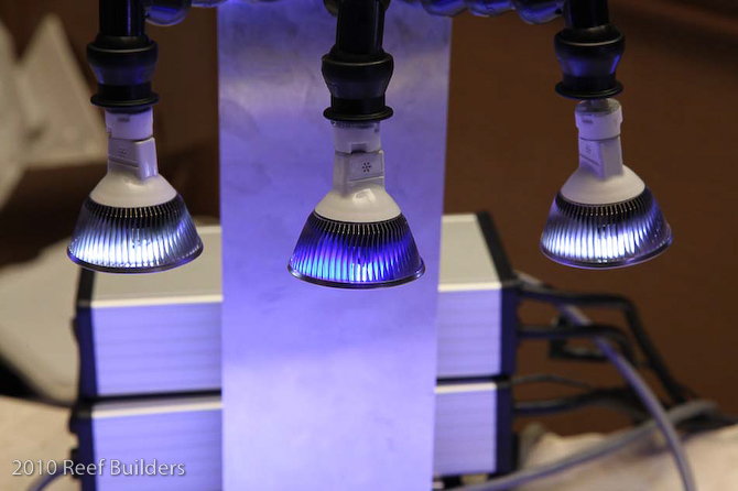 reefstock 2010 led aquarium light demonstration