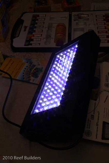 reefstock 2010 led aquarium light demonstration