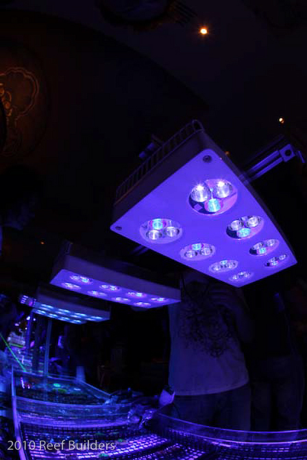 reefstock 2010 led aquarium light demonstration