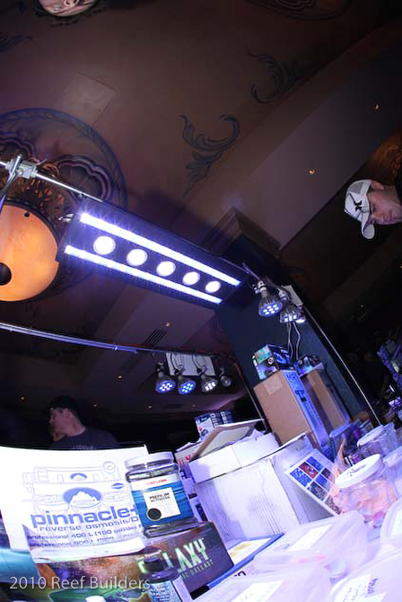reefstock 2010 led aquarium light demonstration
