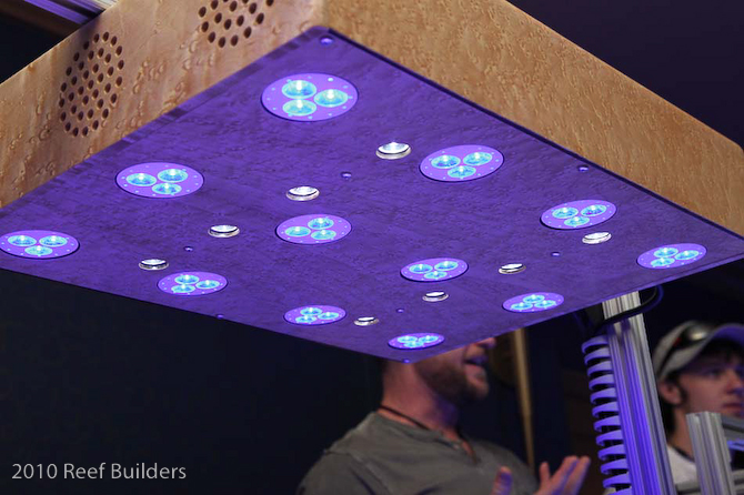 reefstock 2010 led aquarium light demonstration