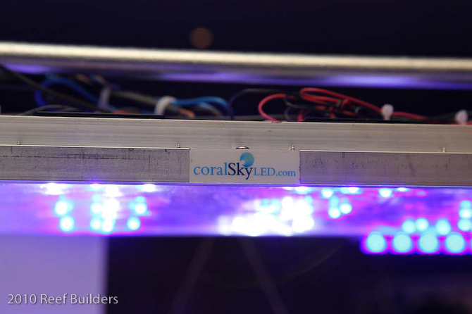 reefstock 2010 led aquarium light demonstration