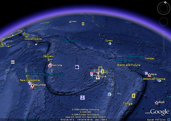 download real time oceanlife google earth