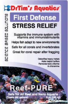First Defense Stress Relief for Reefs by Dr Tim’s Aquatics | Reef ...
