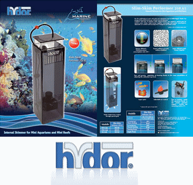 Slim Skim Performer new internal protein skimmer from Hydor | Reef ... - Skimming Methods For Reef Tank