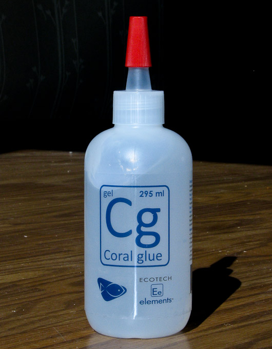Ecotech Coral Glue is more than just fancy packaging, also very sticky