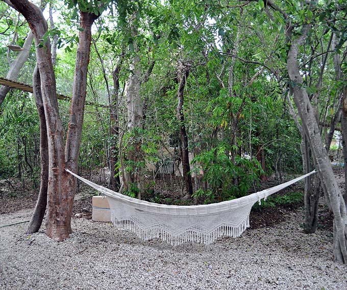 A hammock if you're inclined to relax outdoors.