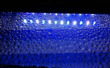 Using water droplets as an LED lens and diffuser | Reef Builders | The ...