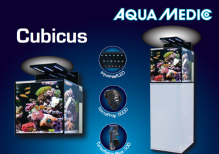 Aqua Medic Cubicus is the latest all-in-one system with Aqua Medic