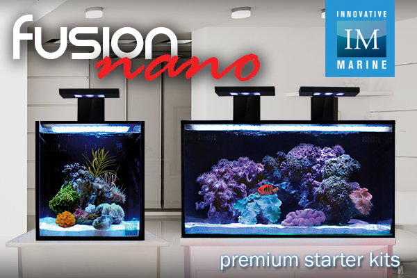 FUSION Nano 10g 20g Premium Starter Kit from Innovative Marine Reef Builders The Reef and Saltwater Aquarium Blog