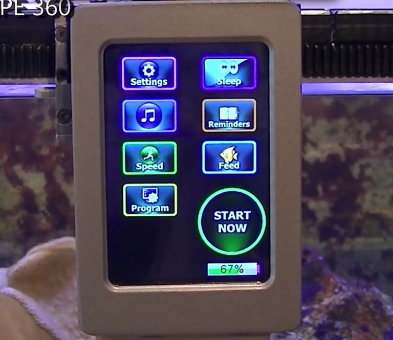 Ocean Swipe 360 glass cleaning robot can polish acrylic too Reef