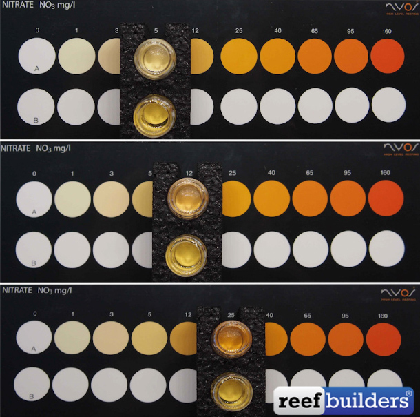 Nyos Phosphate & Nitrate test kit review, Reef Builders