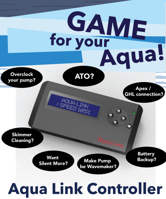 Aqua Link pump speed controller to be revealed at MACNA Reef Builders