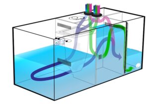 Channel design of Eshopps Advance sumps explained on video | Reef ...