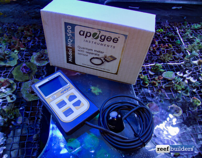 Apogee MQ500 PAR Meter handson and first impressions Reef Builders