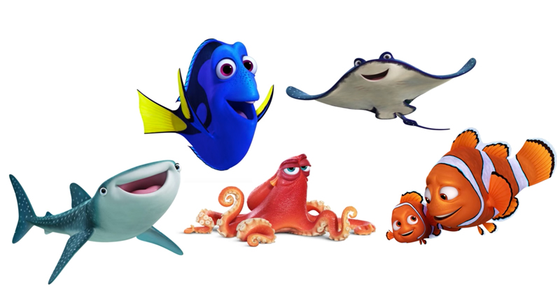 Finding Dory S Characters Are All Based On Real Animals Reef Builders The Reef And Saltwater Aquarium Blog