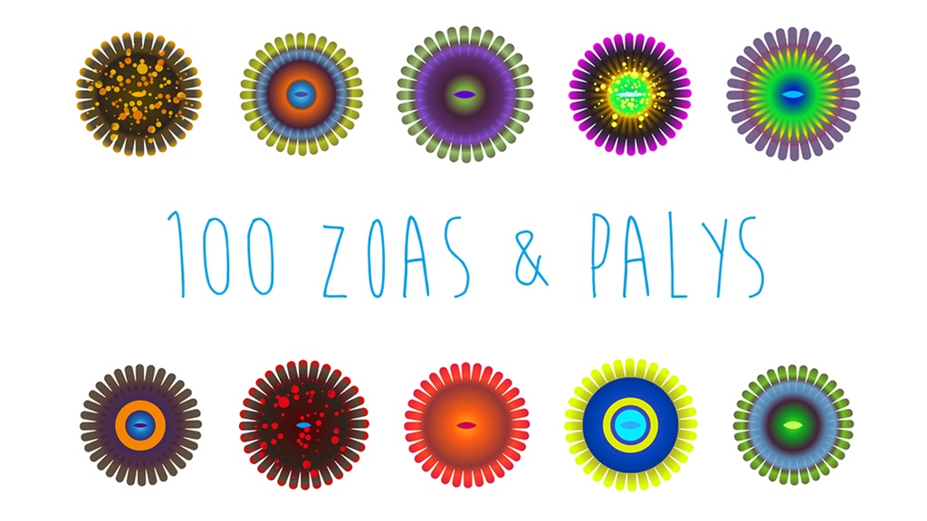 Abstract Zoanthid poster is a no-brainer KickStarter project.