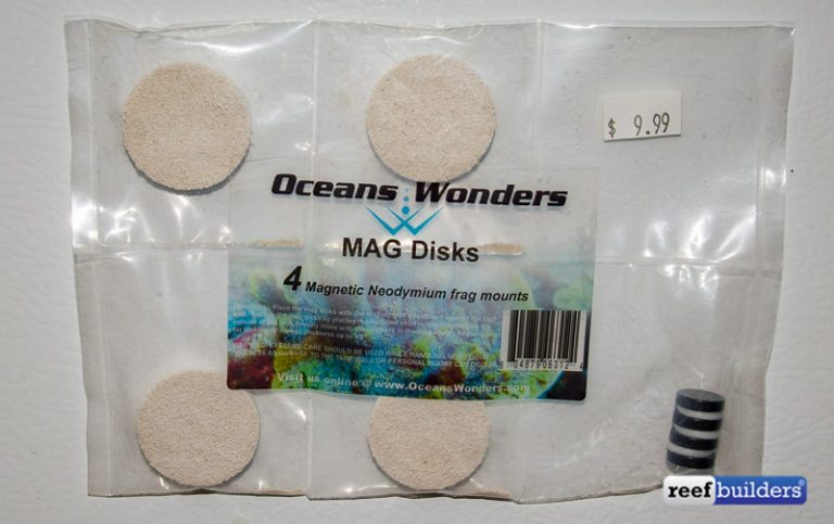 Ocean Wonders Magnetic MAG Disks | Reef Builders | The Reef and ...