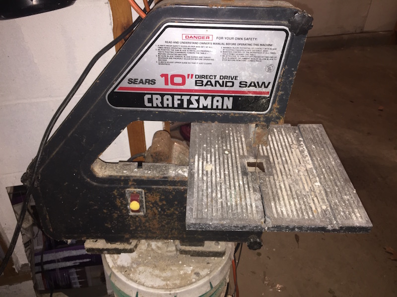 My old bandsaw, still being used after all of these years