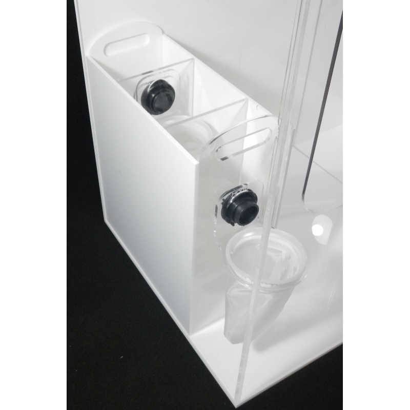 The dual-stage drop-in filter box from XAqua that can go right inside the Naked AIO Stand