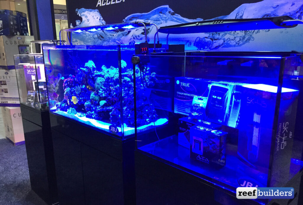 JBJ Releases The New Rimless Midsize Flat Panel Aquariums Reef Builders The Reef and