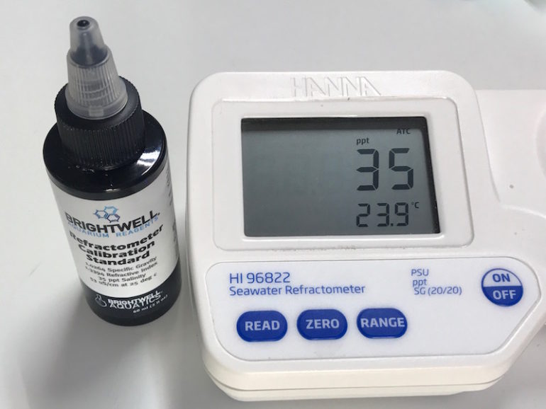 Get Your Salinity On Point With Brightwell Calibration Standard Reef