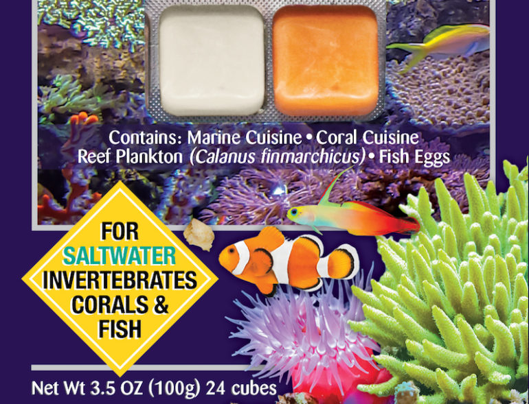 Reef MultiPack Includes Four Types Of Frozen Foods Reef Builders