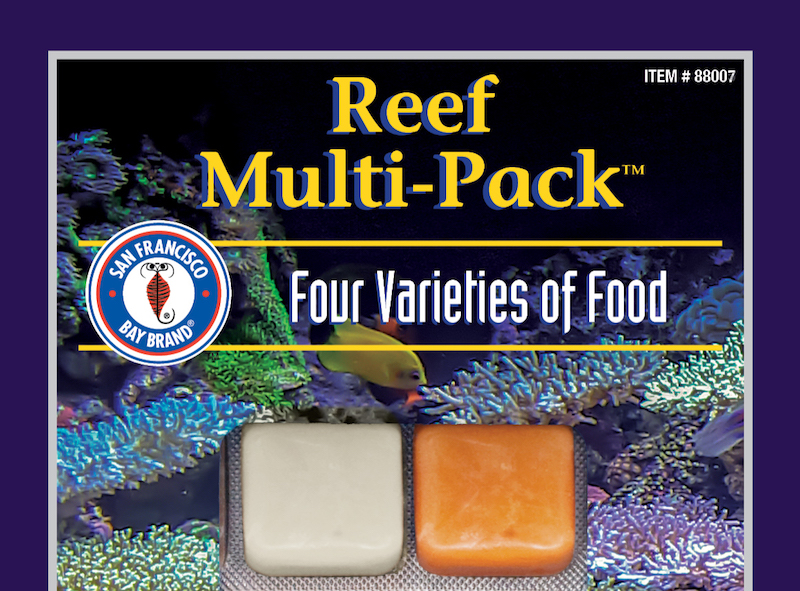 Reef MultiPack Includes Four Types Of Frozen Foods Reef Builders