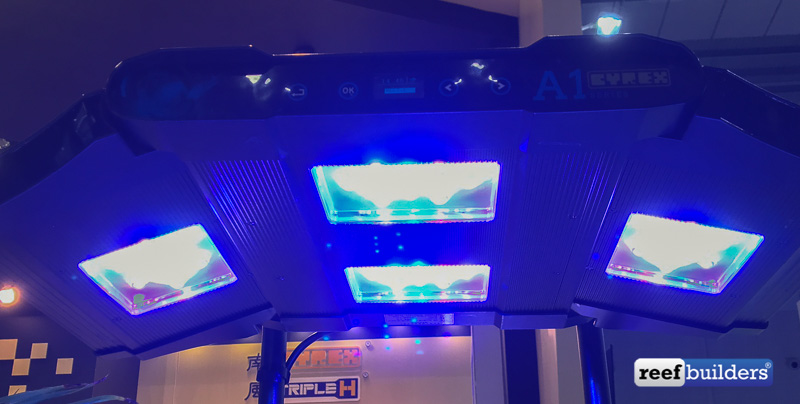 Nanfeng A1 Cyrex 2 in 1 Reef and Plant Aquarium LED Light With Articulating  Side Clusters