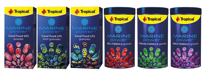 Tropical Marine Power coral and fish food