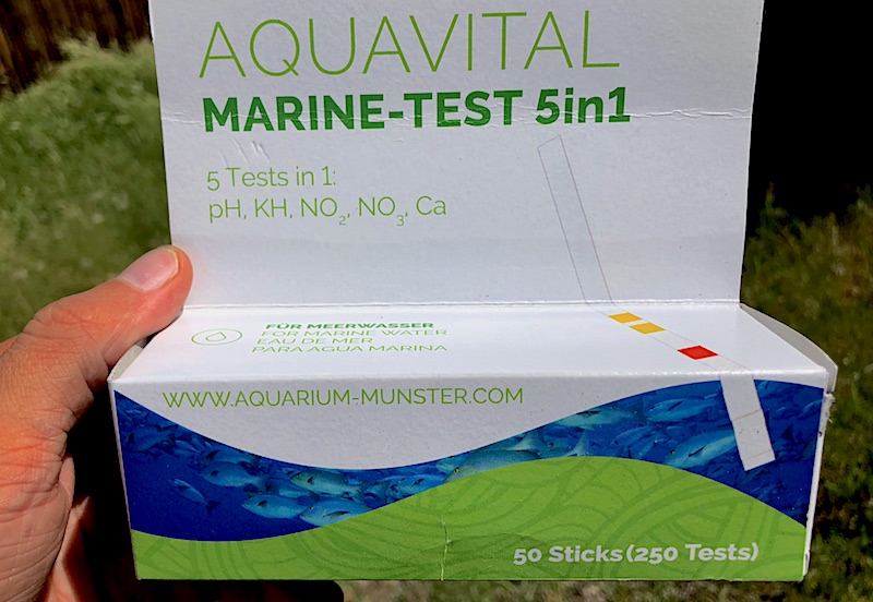 Aquarium Münster Aquavital 5-in-1 Marine Test Strips – Aqua-Crylic
