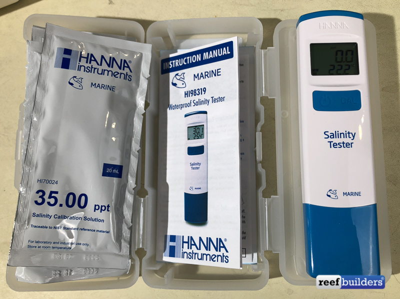 Hanna saltwater test clearance kit