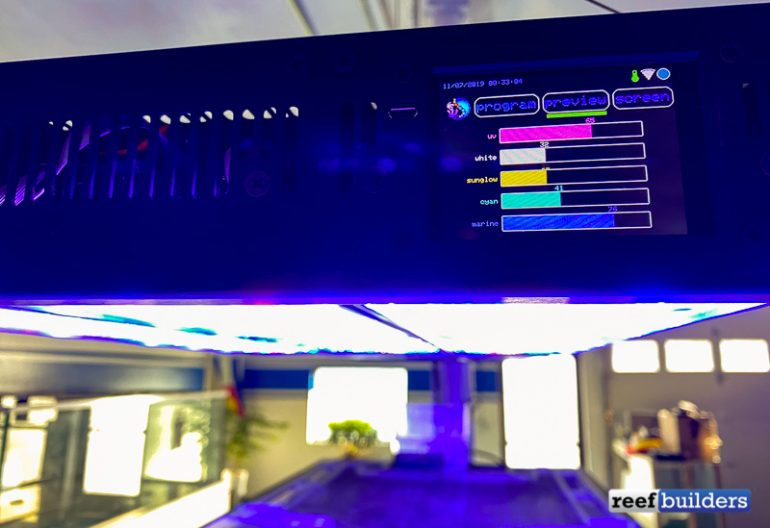 Built in Displays are a Total Luxury, and We Love Them Reef Builders