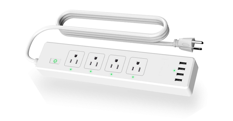 The virtually identical $25 Meross wifi power strip