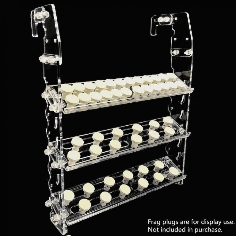 Lean Your Frags on Reefing Art’s Vertical Frag Rack Reef Builders