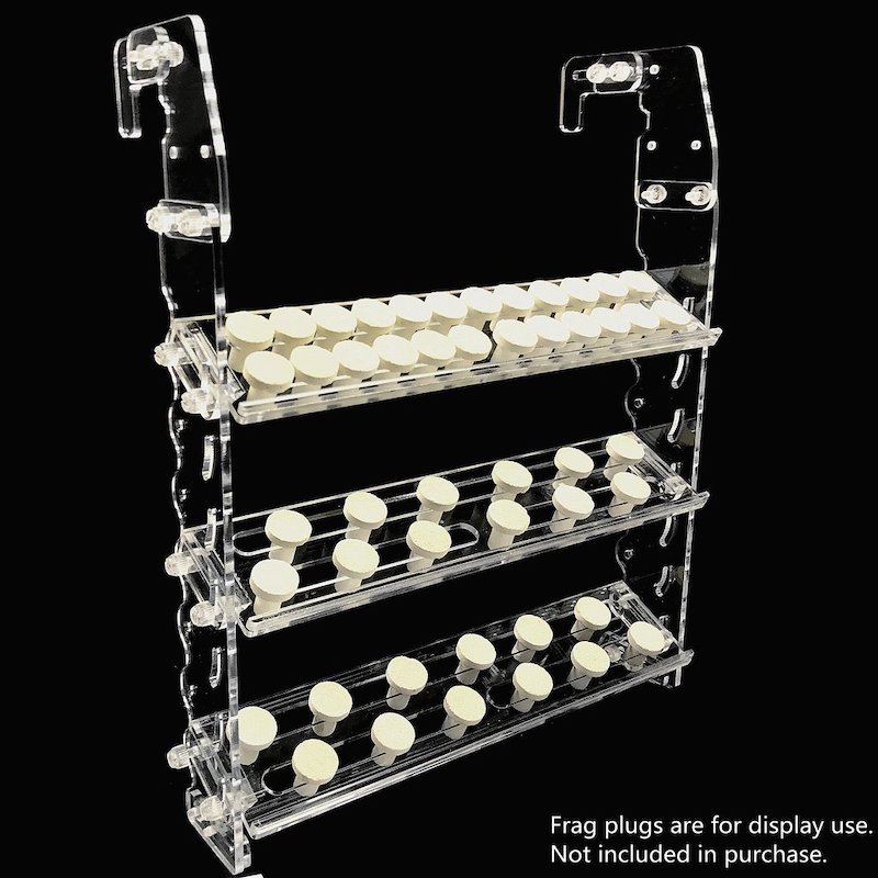 Lean Your Frags on Reefing Art’s Vertical Frag Rack | Reef Builders ...