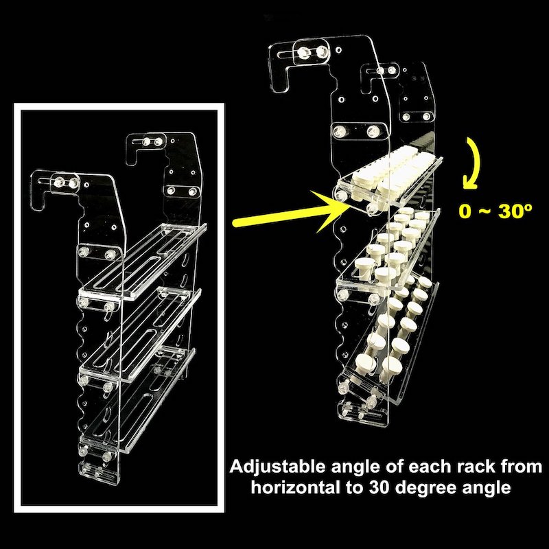 Lean Your Frags on Reefing Art’s Vertical Frag Rack | Reef Builders ...