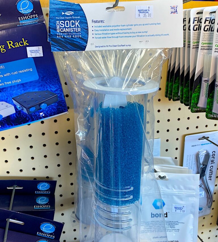 Sock Canisters from Pro Clear Aquatic Systems Reef Builders The