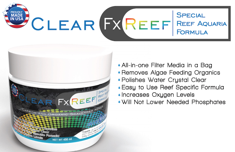 Blue Life USA Launches Clear Fx Reef Formula | Reef Builders | The Reef and  Saltwater Aquarium Blog