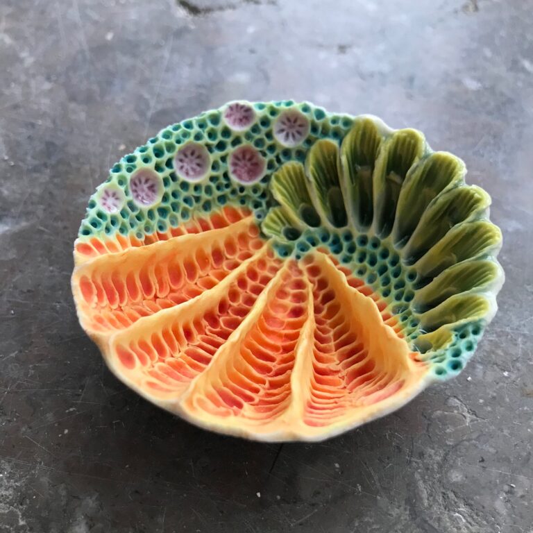 Artist Lisa “Seaurchin” Stevens Creates Vivid Clay Coral Sculptures ...