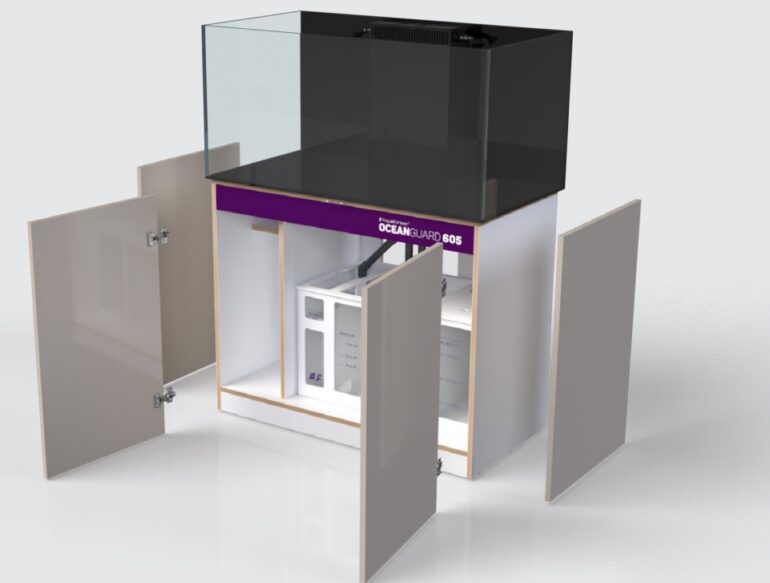 Aquaforest OceanGuard is a new rimless aquarium from Europe Reef