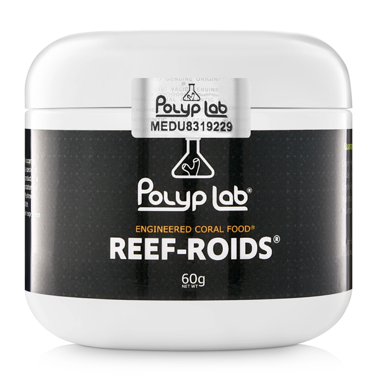 Polyp Lab Reef Roids receive new packaging use 87 less plastic with