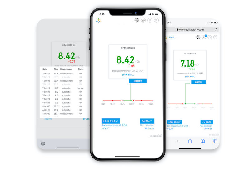 REEF FACTORY - KH Smart Test Kit - Analyse du Kh en Eau de Mer