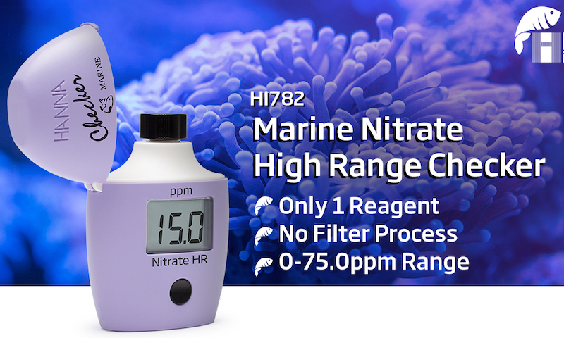 Marine Nitrate HR (ppm) Colorimeter - Checker® HC