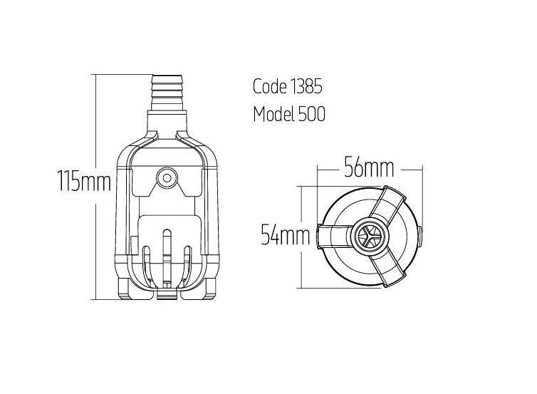 POMPA TMC 2500 12V.