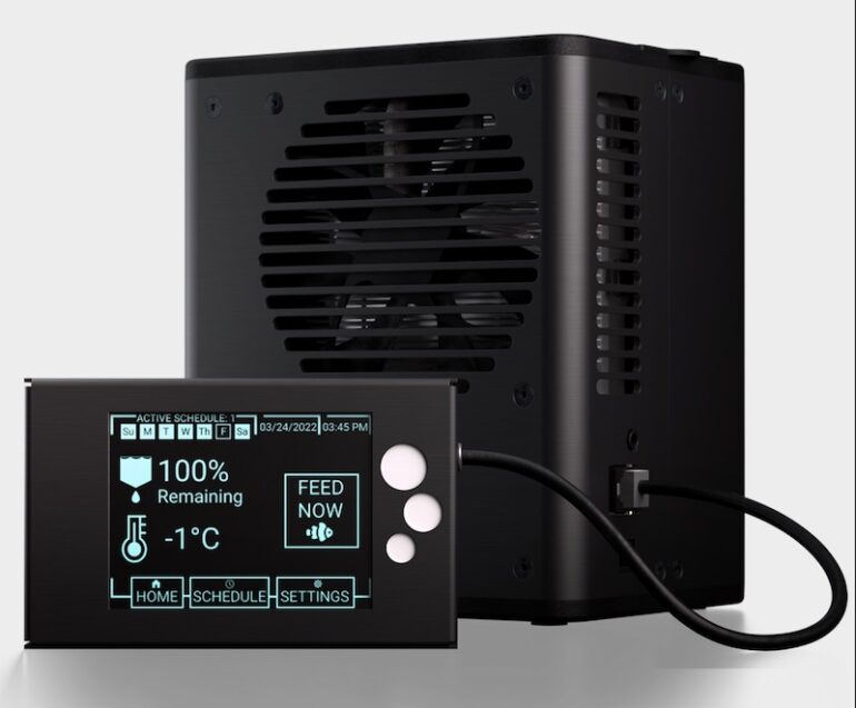 Automatic Frozen Fish Food Feeder Dropping Summer 2022 Reef Builders