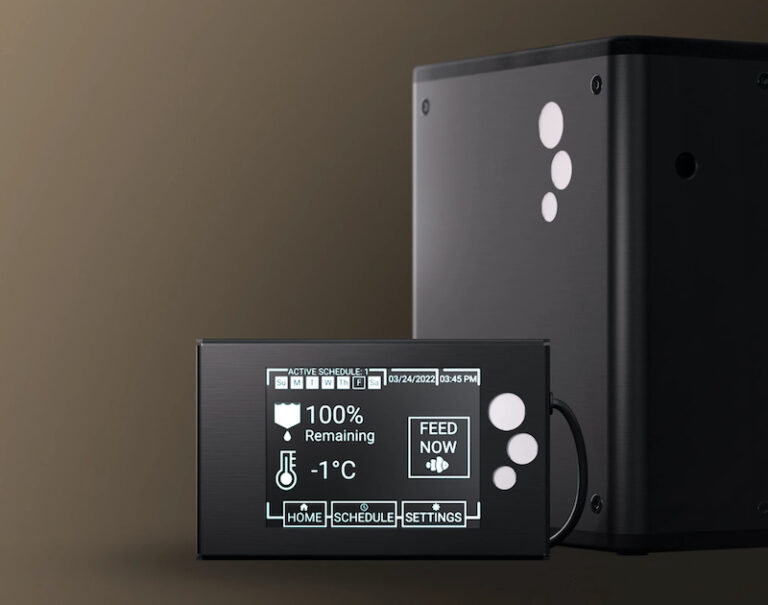 Automatic Frozen Fish Food Feeder Dropping Summer 2022 Reef Builders The Reef and Saltwater