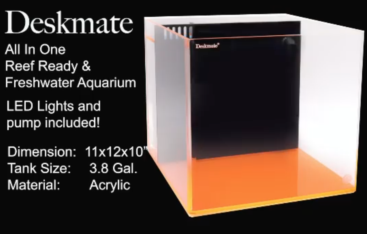 Eshopps Deskmate aquarium