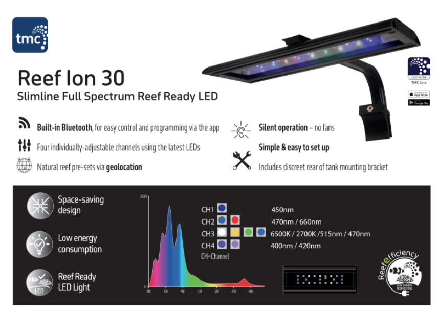 TMC Reef Ion LED light