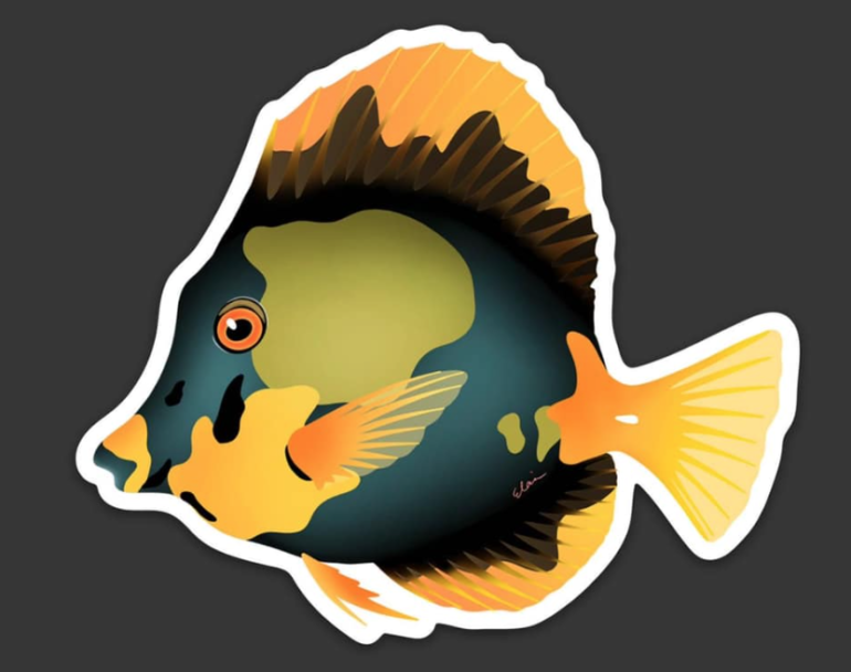 Celebrating the reef-related art of Lazycoffeedesign | Reef Builders ...